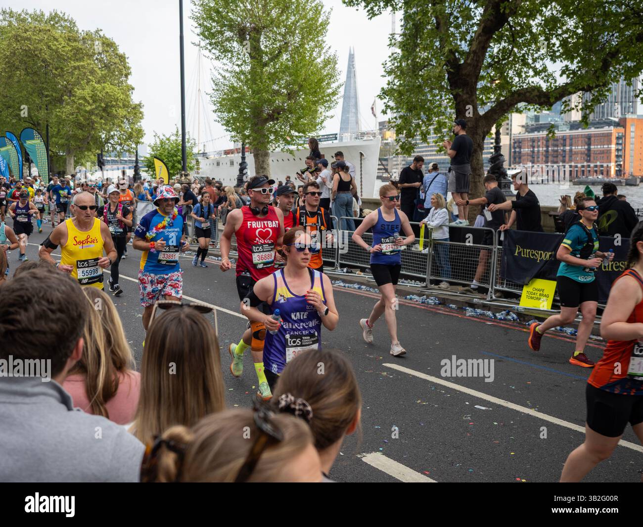 London Marathon 2025 Stockfoto