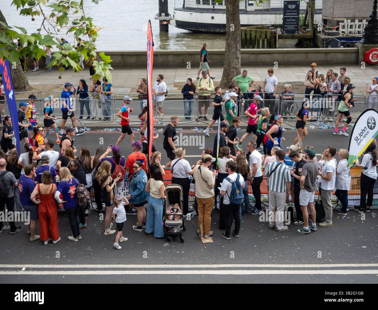 London Marathon 2025 Stockfoto