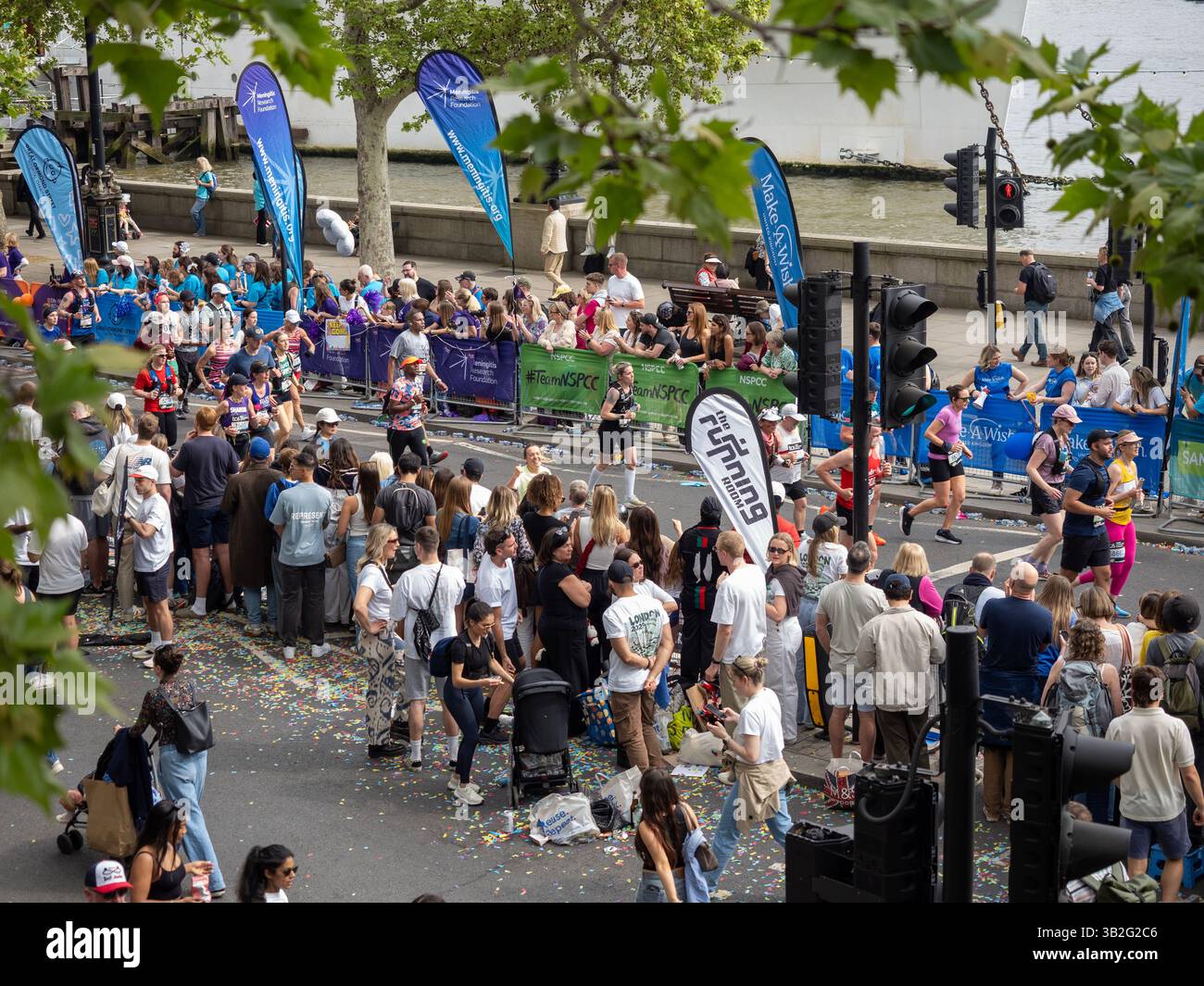 London Marathon 2025 Stockfoto