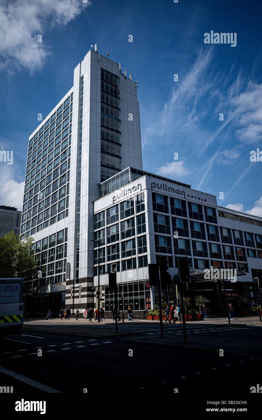 Pullman Hotel London - Pullman London St Pancras - 312 moderne Zimmer und Suiten im Londoner Stadtteil Kings Cross. Stockfoto