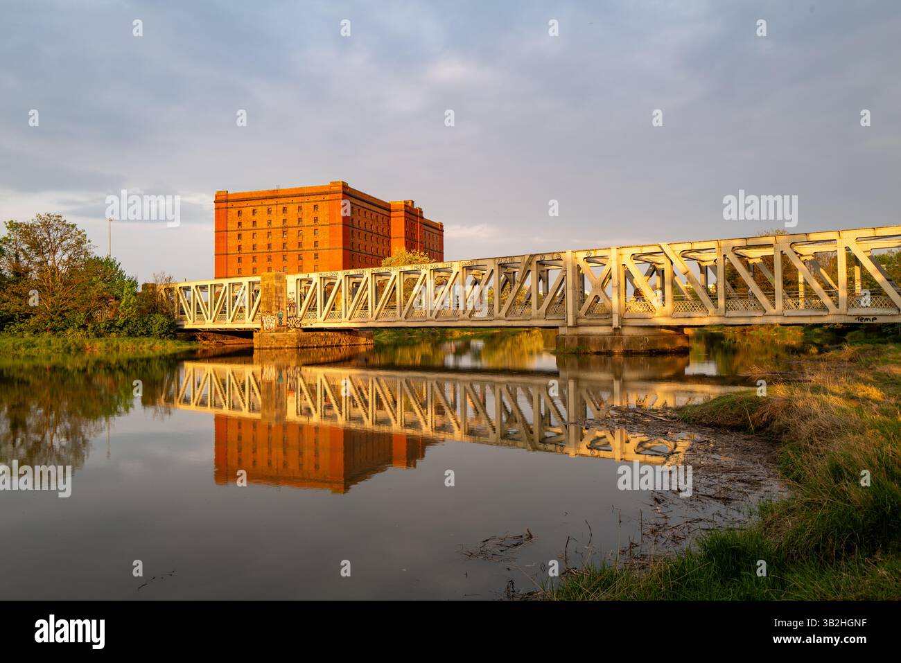 Tabaklager in Bristol, Großbritannien Stockfoto
