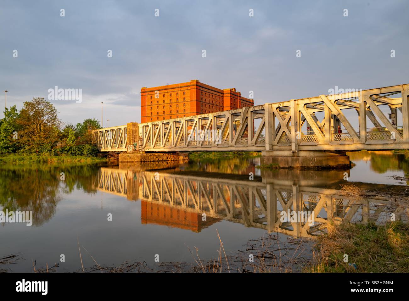 Tabaklager in Bristol, Großbritannien Stockfoto