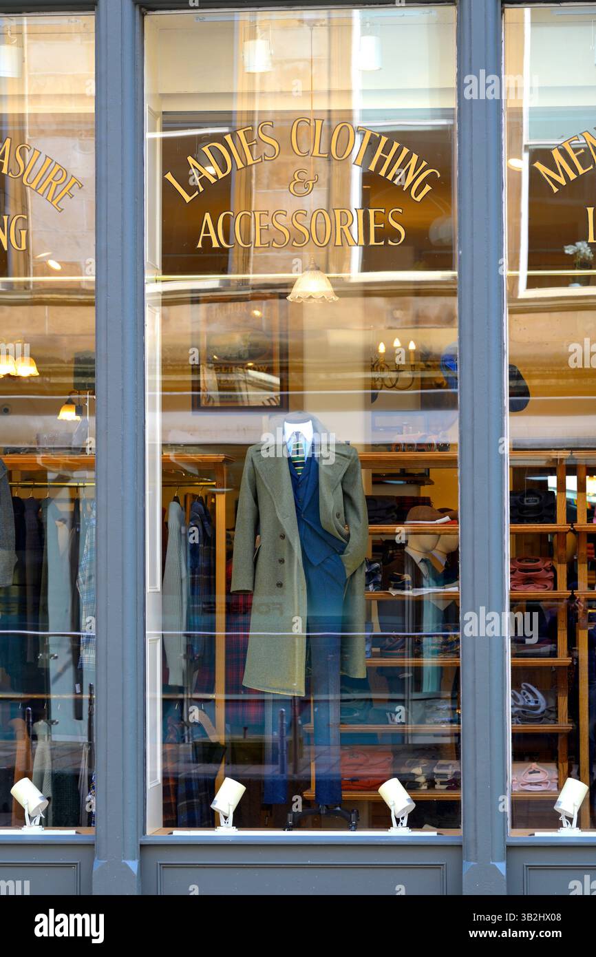 Schneider's Shop Window, Glasgow, Schottland, Großbritannien, Europa Stockfoto
