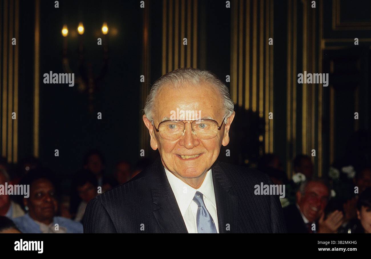 20. Mai 1987 - Washington, District of Columbia, Vereinigte Staaten von Amerika - Washington DC. 5-20-1987.William Joseph Brennan Jr. Associate Justice des Obersten Gerichtshofs der Vereinigten Staaten. . Abbildung: Mark Reinstein (Bild: © Mark Reinstein via ZUMA Wire) Stockfoto