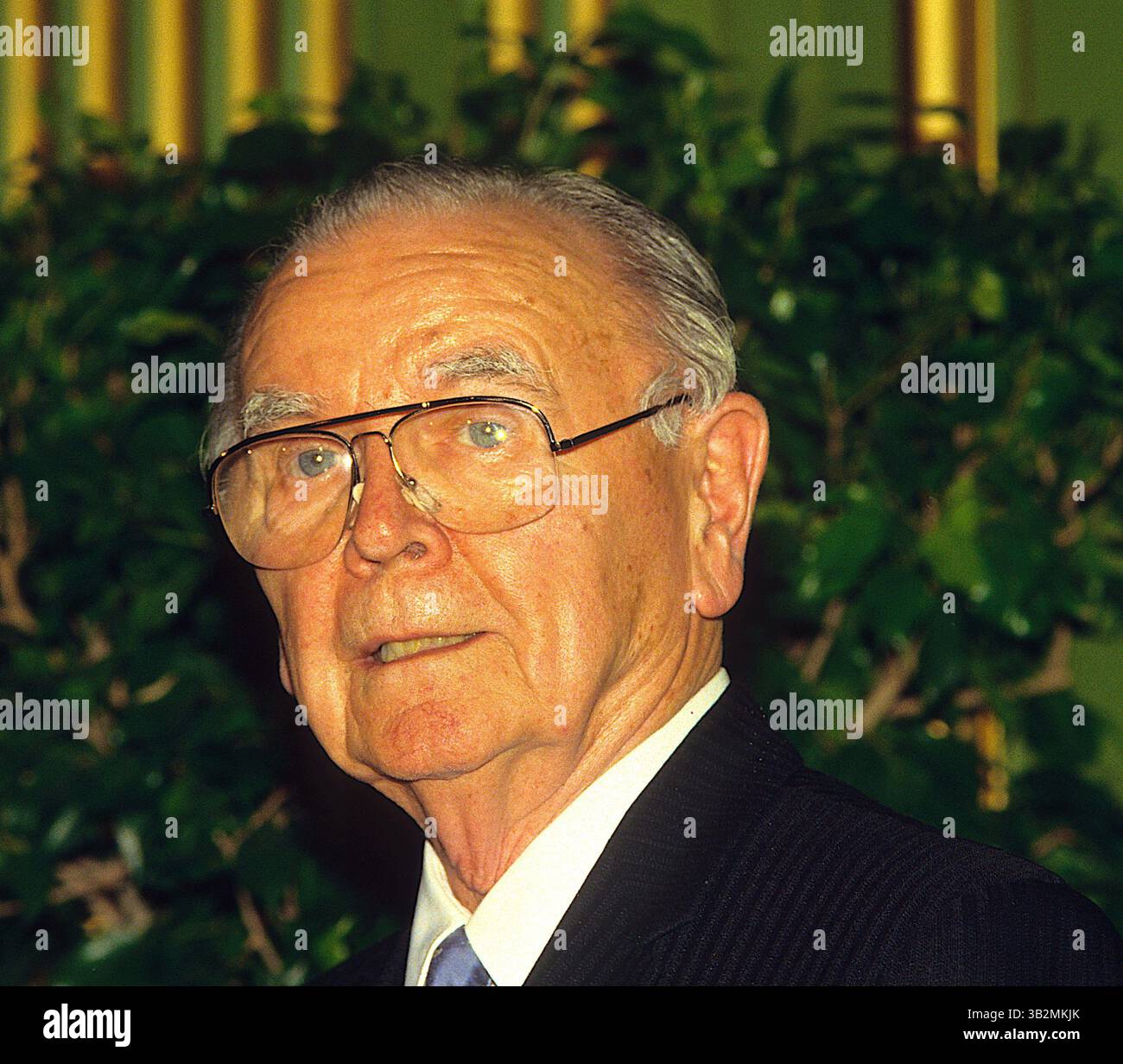 20. Mai 1987 - Washington, District of Columbia, Vereinigte Staaten von Amerika - Washington DC. 5-20-1987.William Joseph Brennan Jr. Associate Justice des Obersten Gerichtshofs der Vereinigten Staaten. . Abbildung: Mark Reinstein (Bild: © Mark Reinstein via ZUMA Wire) Stockfoto