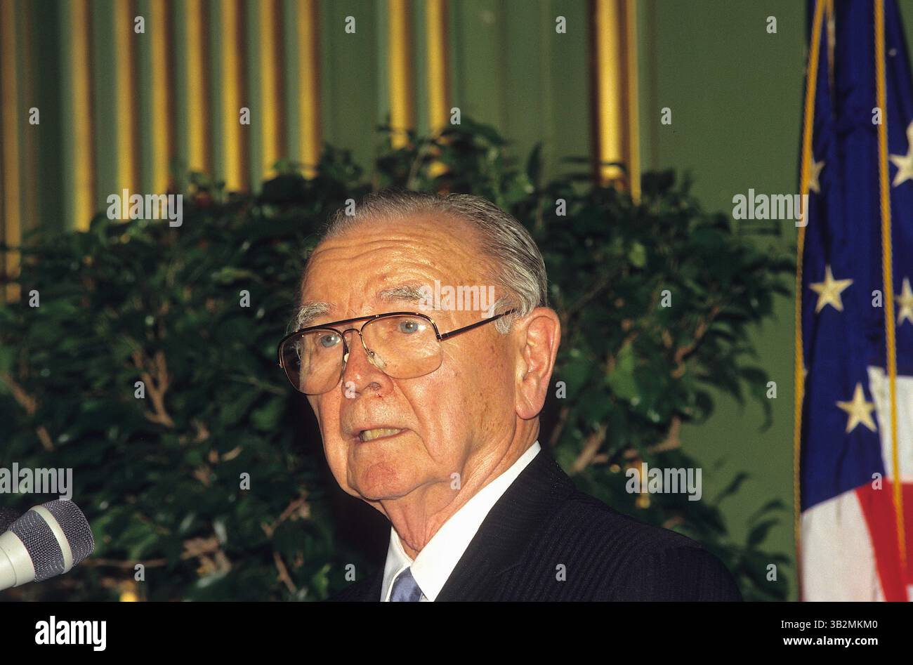 20. Mai 1987 - Washington, District of Columbia, Vereinigte Staaten von Amerika - Washington DC. 5-20-1987.William Joseph Brennan Jr. Associate Justice des Obersten Gerichtshofs der Vereinigten Staaten. . Abbildung: Mark Reinstein (Bild: © Mark Reinstein via ZUMA Wire) Stockfoto