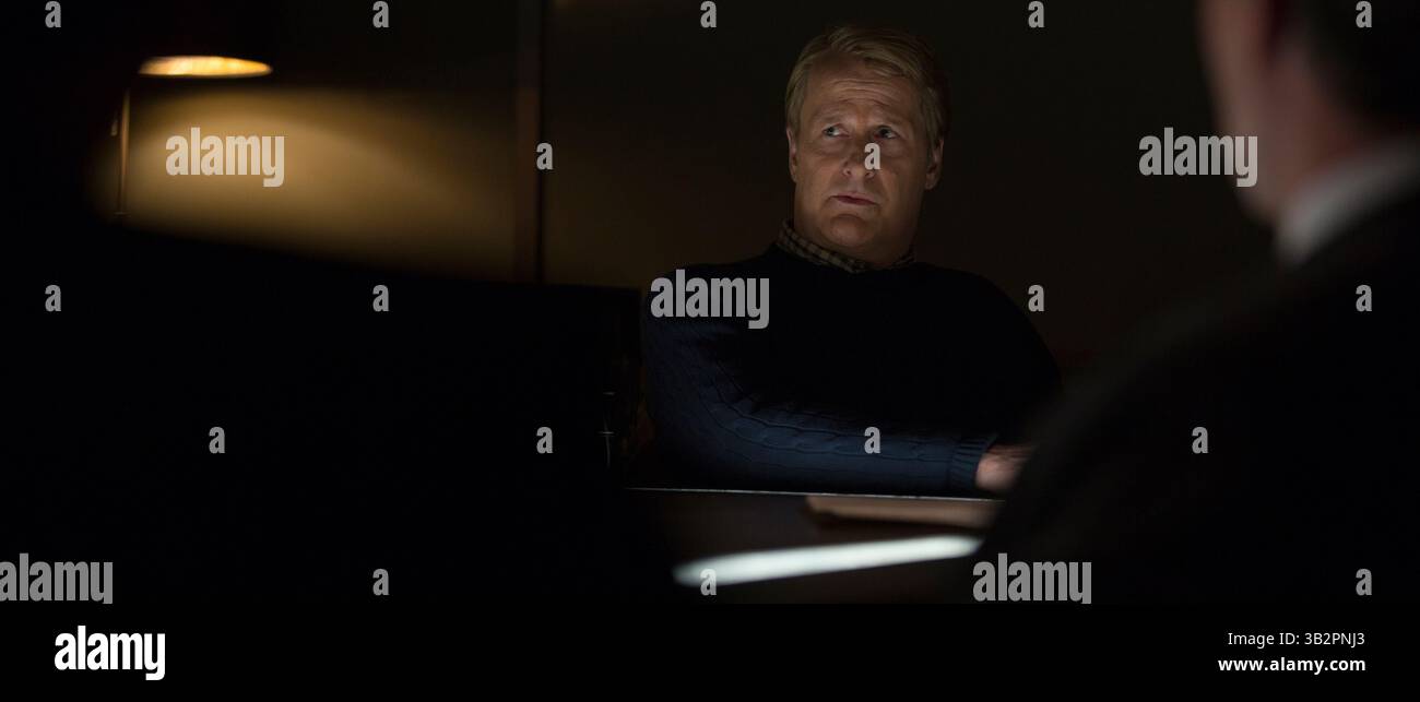 ERSCHEINUNGSDATUM: 23. Oktober 2015.TITEL: Steve Jobs. STUDIO: Universelle Bilder. REGIE: Danny Boyle. PLOT: Steve Jobs nimmt uns hinter die Kulissen der digitalen Revolution, um ein Porträt des Mannes in seinem Epizentrum zu malen. Die Geschichte entfaltet sich hinter der Bühne bei drei ikonischen Produkteinführungen, die 1998 mit der Enthüllung des iMac enden. IM BILD: Jeff Daniels. (Foto: © Universal Pictures/Entertainment Pictures) Stockfoto