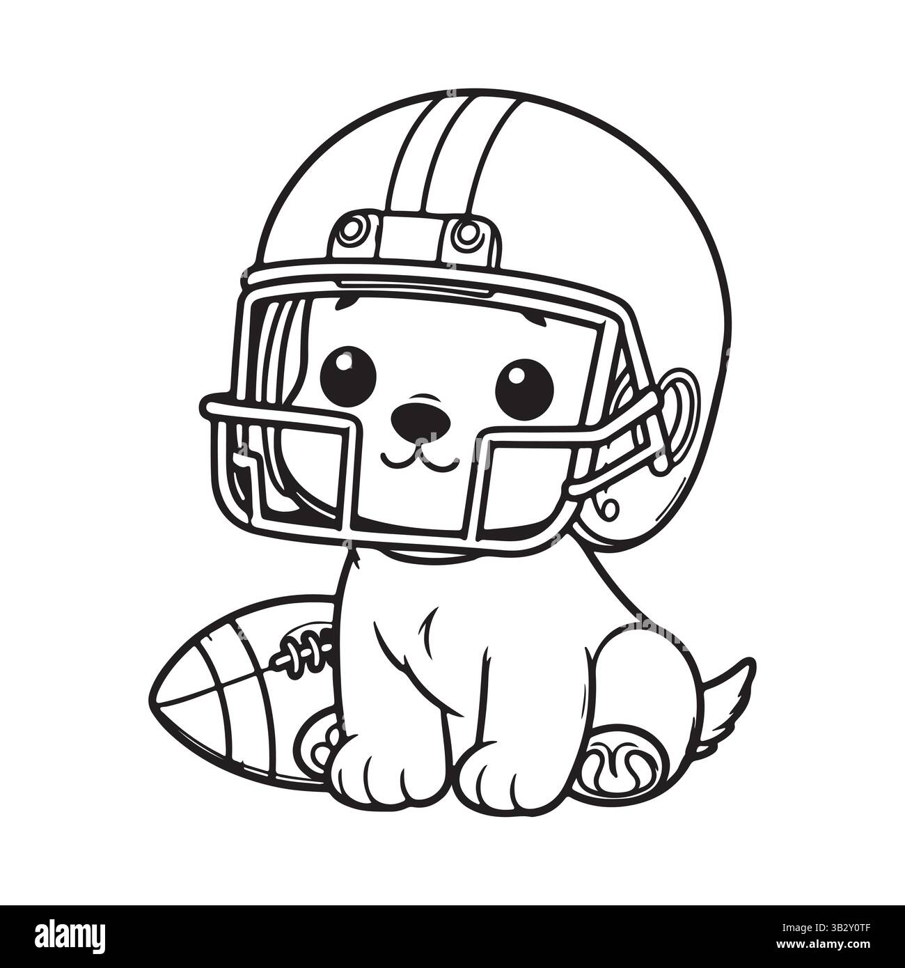 Niedliche Hündchen Vektor-Illustration – Entzückendes Hund Clipart Design Stock Vektor