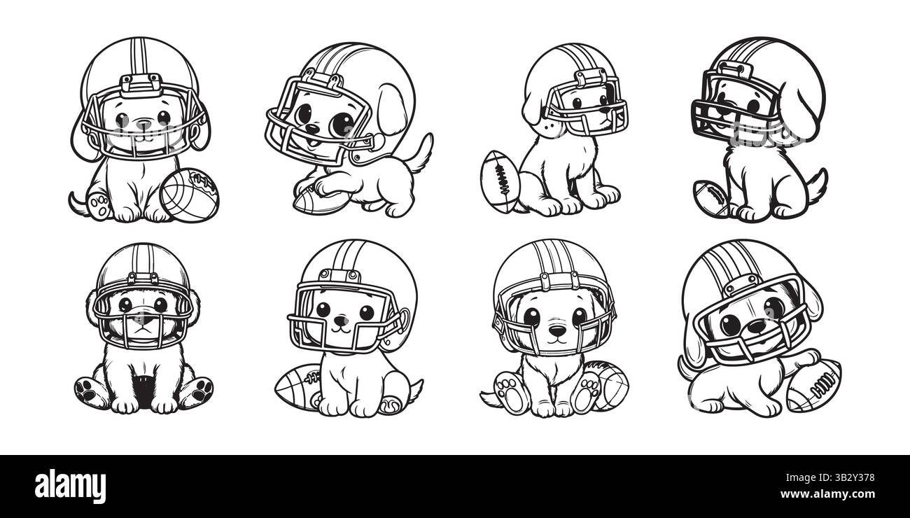 Entzückendes Hündchen Vektor-Bild – niedliches Hundeloster für Print und Web Stock Vektor