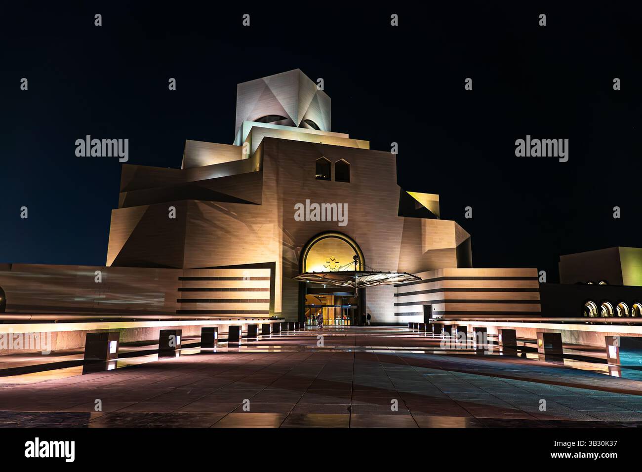 Doha, katar - 30. Januar 2025: Museum für islamische Kunst in Doha, Katar Stockfoto