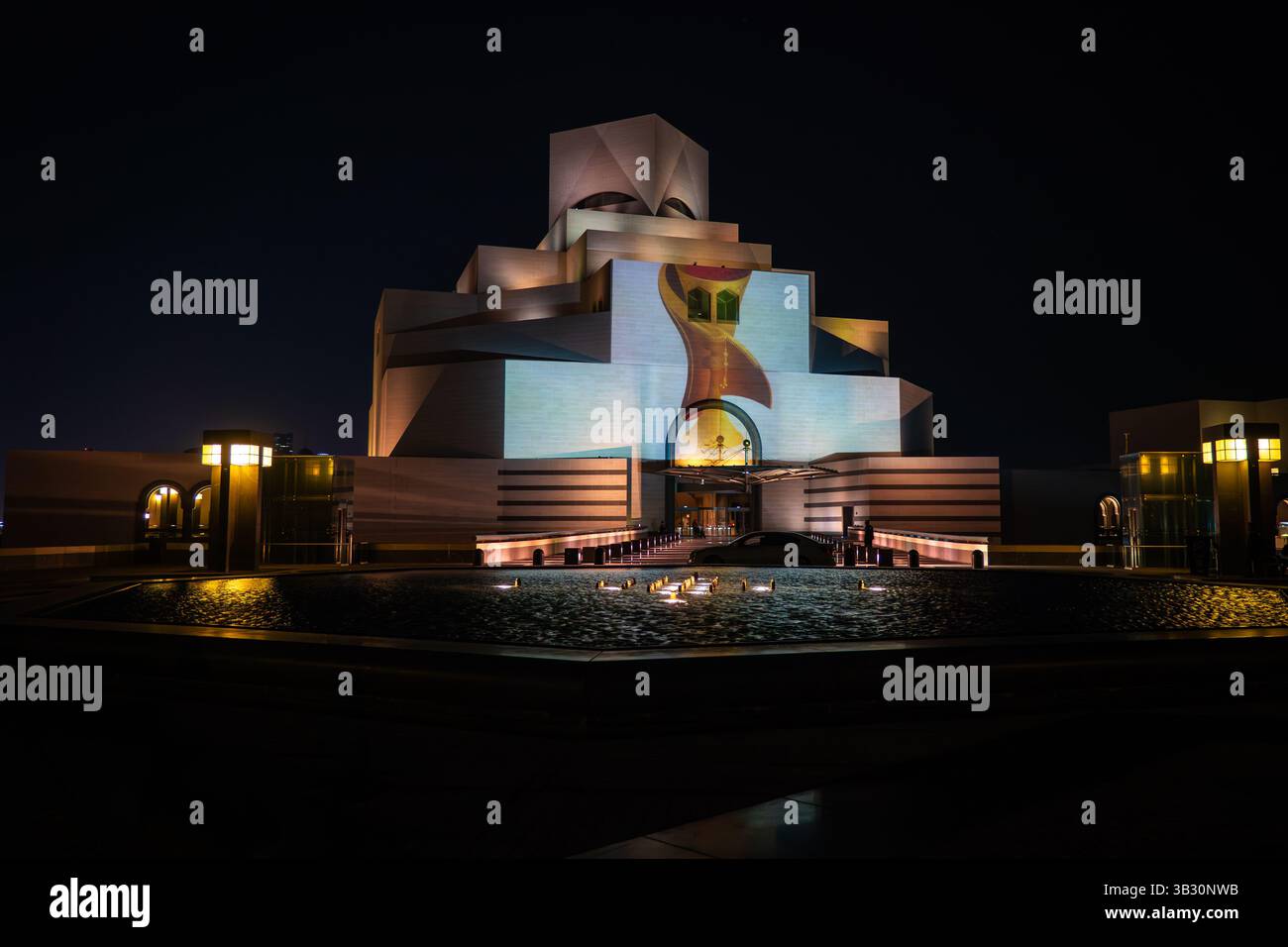 Doha, katar - 30. Januar 2025: Museum für islamische Kunst in Doha, Katar Stockfoto