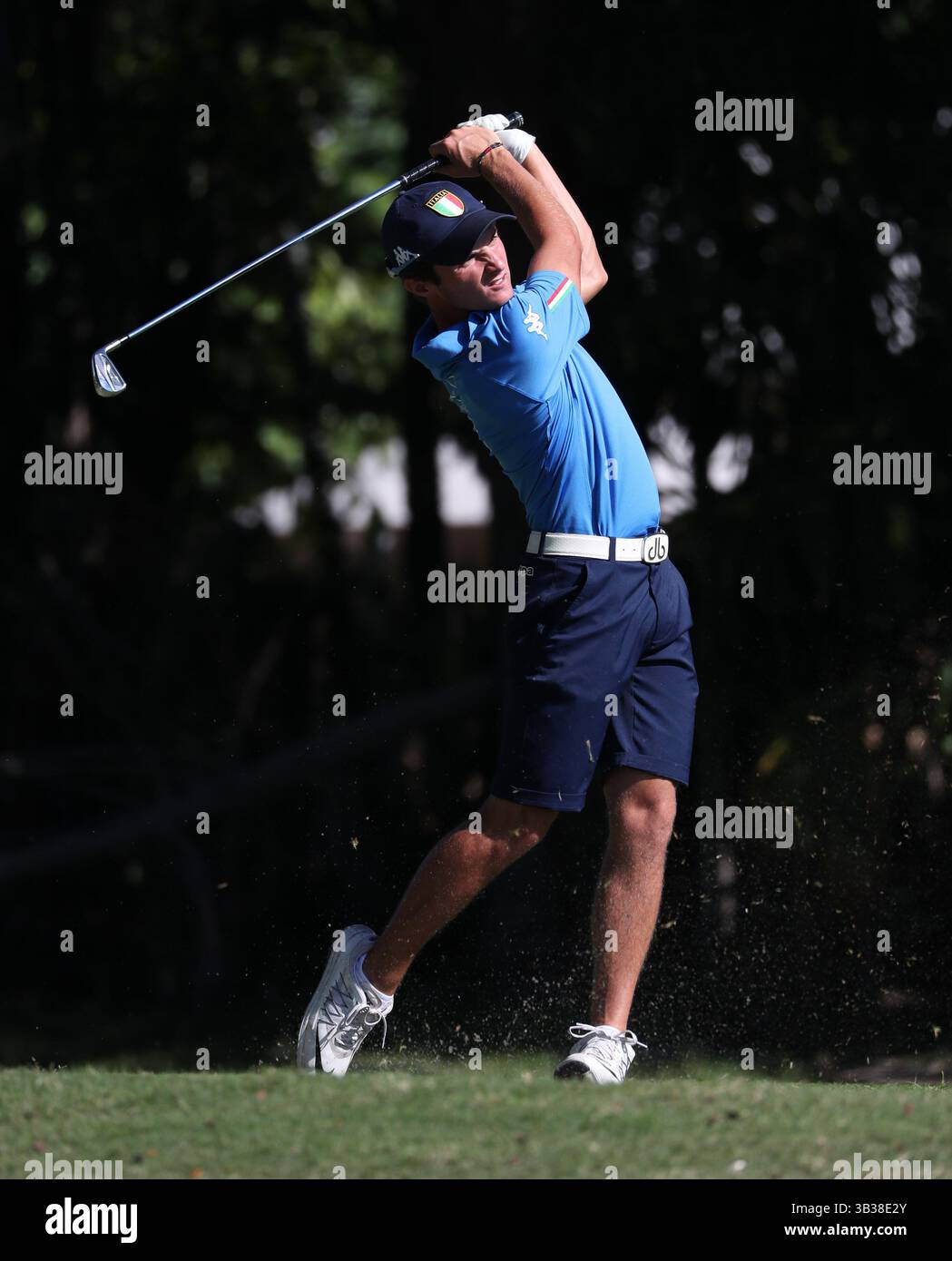 29. Dezember 2017: Andrea Romano (Italien) spielt einen Schuss bei der 54. Junior Orange Bowl International Golf Championship im Biltmore in Coral Gables, Florida. Mario Houben/CSM(Kreditbild: &Copy; Mario Houben/CSM via ZUMA Wire) Stockfoto
