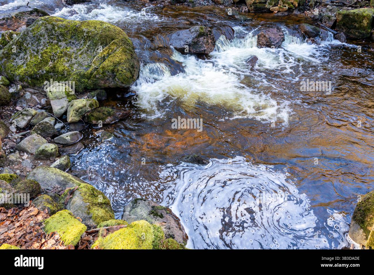 Bilder aus dem Ilsetal im Harz Wandern im Harz Stockfoto
