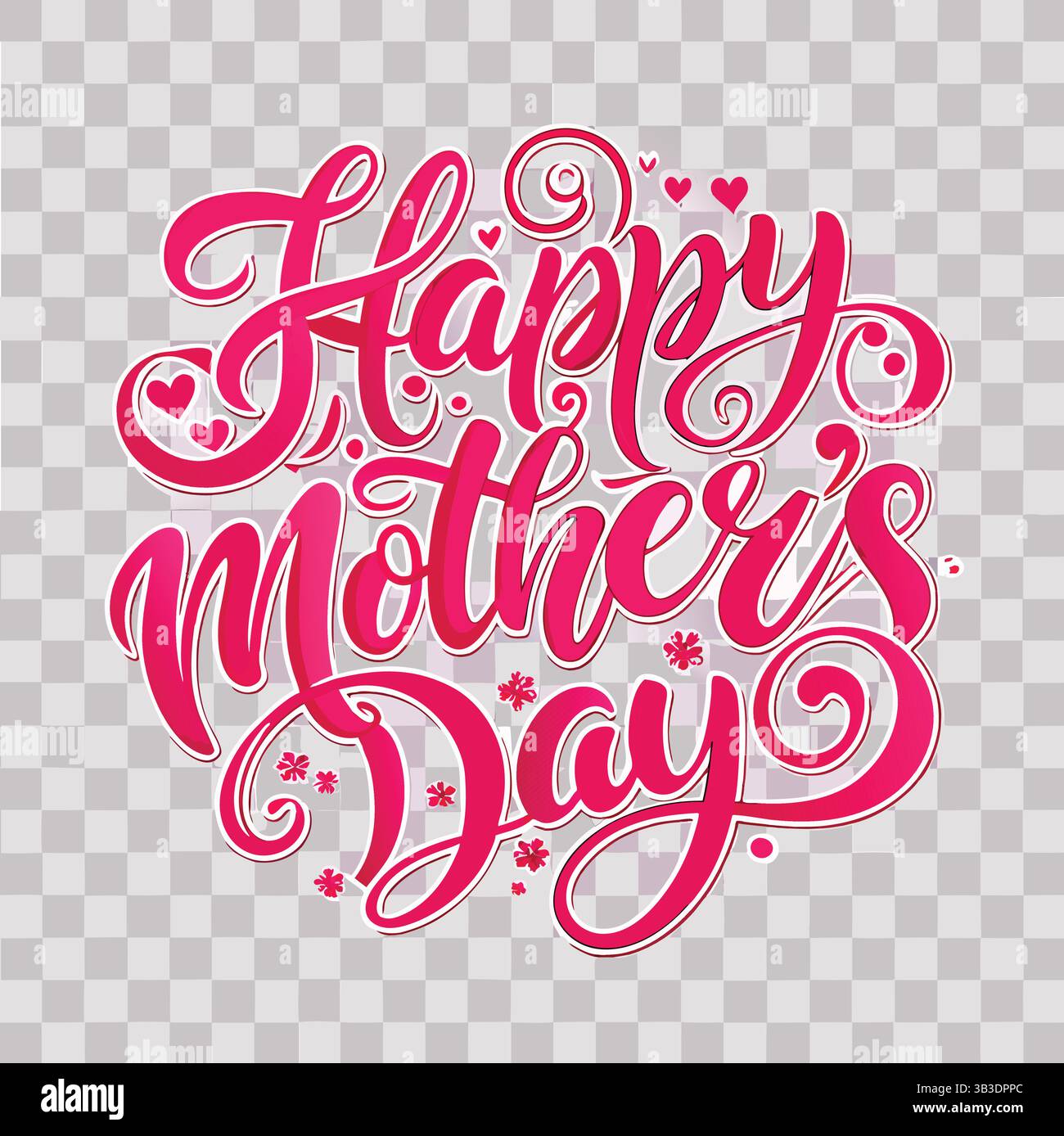 Happy Mother’s Day Wishes for every type of Mom – Design für T-Shirts Stock Vektor