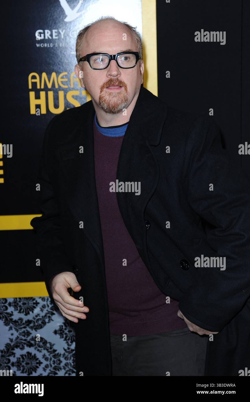 Louis C.K. bei der Premiere von „American Hustle“ in New York City - 08. Dezember 2013 Stockfoto