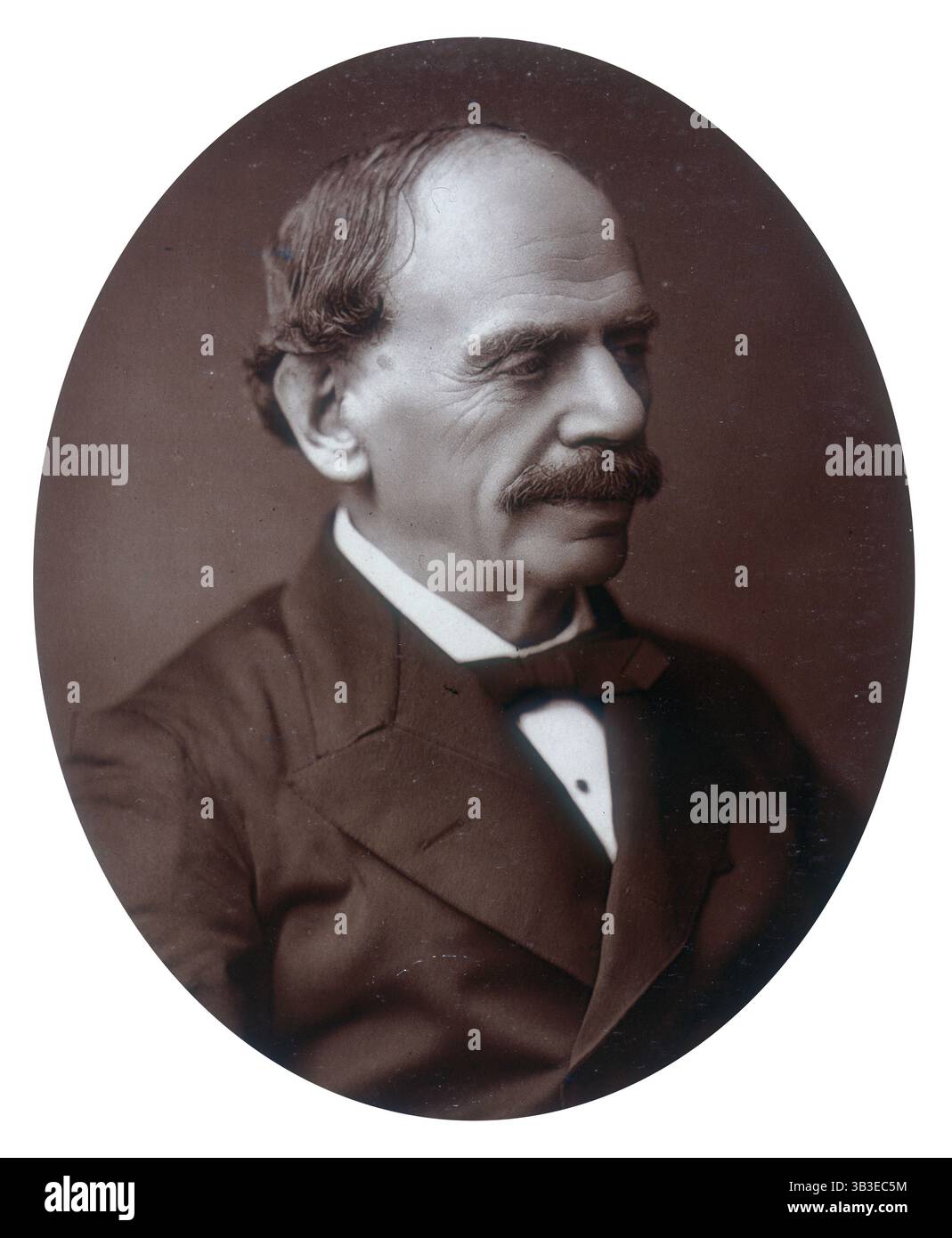 Sir Julius Benedict, Musikkomponist und Dirigent, 1881. Benedikt (1804–1885) kam 1835 nach London. Er war Dirigent an mehreren Londoner Opernhäusern und von 1876 bis 1880 an der Liverpool Philharmonic Society. 1850 reiste er als Begleitbegleiter für die Sängerin Jenny Lind nach Amerika. Benedict komponierte Sinfonien und Opern, die bekannteste war die Lily of Killarney, die 1862 in Covent Garden erstmals aufgeführt wurde. Stockfoto