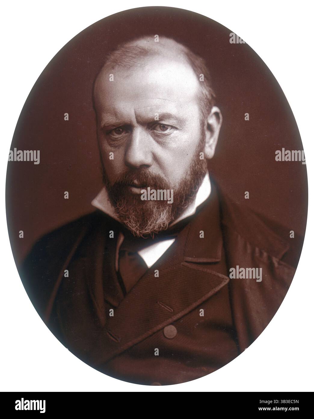 John Pettie, Künstler und königlicher Akademiker, 1882. Pettie (1839–1893) wurde in Edinburgh geboren und zog 1862 nach London, zwei Jahre nachdem er an der Royal Academy ausgestellt hatte. 1873 wurde er königlicher Akademiker und trug von 1862 bis 1893 jedes Jahr zur Sommerausstellung der Akademie bei. Stockfoto