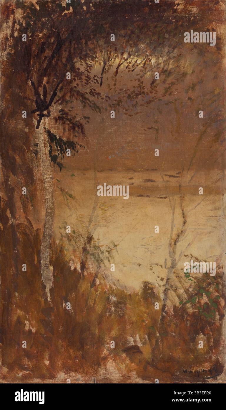 Herbststimmung, 1890-1900. Stockfoto