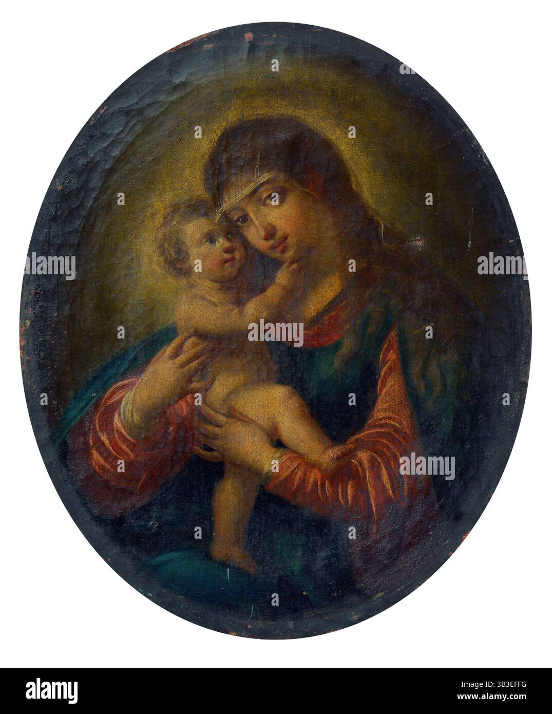 Passau Madonna, 1760-1780. Stockfoto