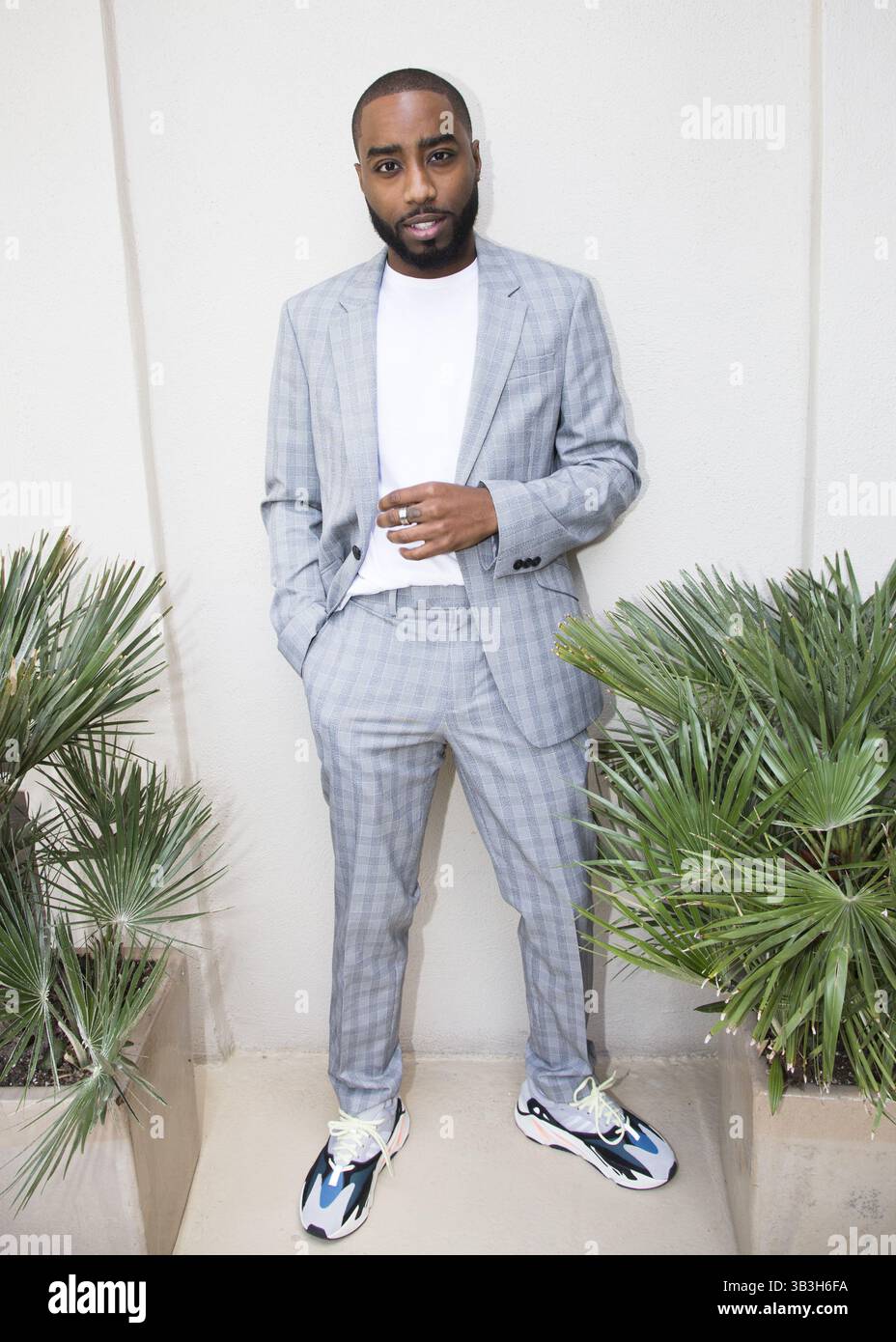 12. Februar 2018 – Hollywood, Kalifornien, USA – MARCC ROSE wirbt für die Fernsehserie Unsolved: The Morders of Tupac and berüchtigt BIG in Hollywood. (Bild: © Armando Gallo/ZUMA Studio) Stockfoto