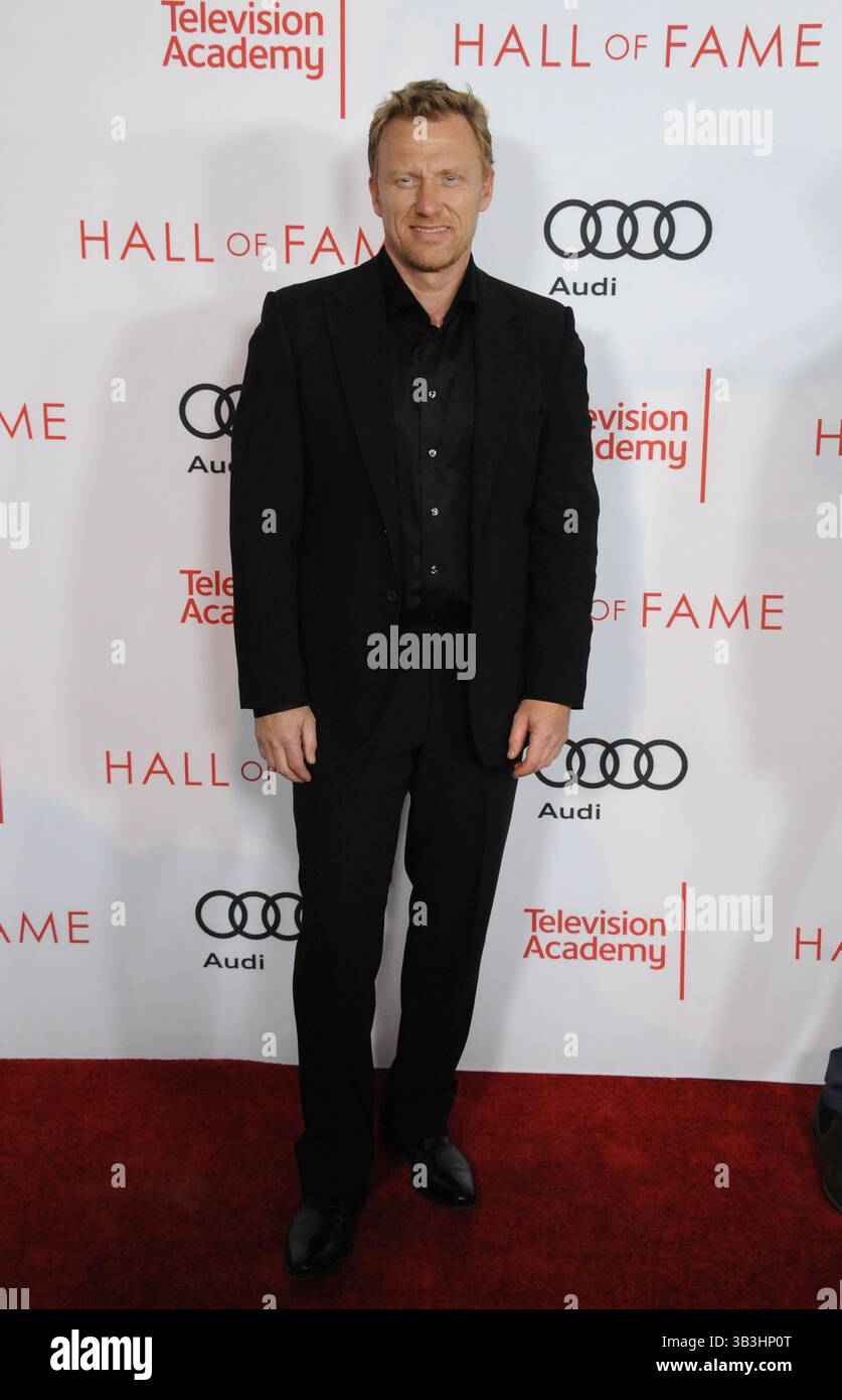 15. November 2017 – Los Angeles, KALIFORNIEN, USA – Kevin McKidd kommt am 15. November 2017 zur 24. Hall of Fame-Zeremonie der Fernsehakademie im Saban Media Center in Los Angeles, Kalifornien (Credit Image: © Peter West/Ace Pictures via ZUMA Press) Stockfoto