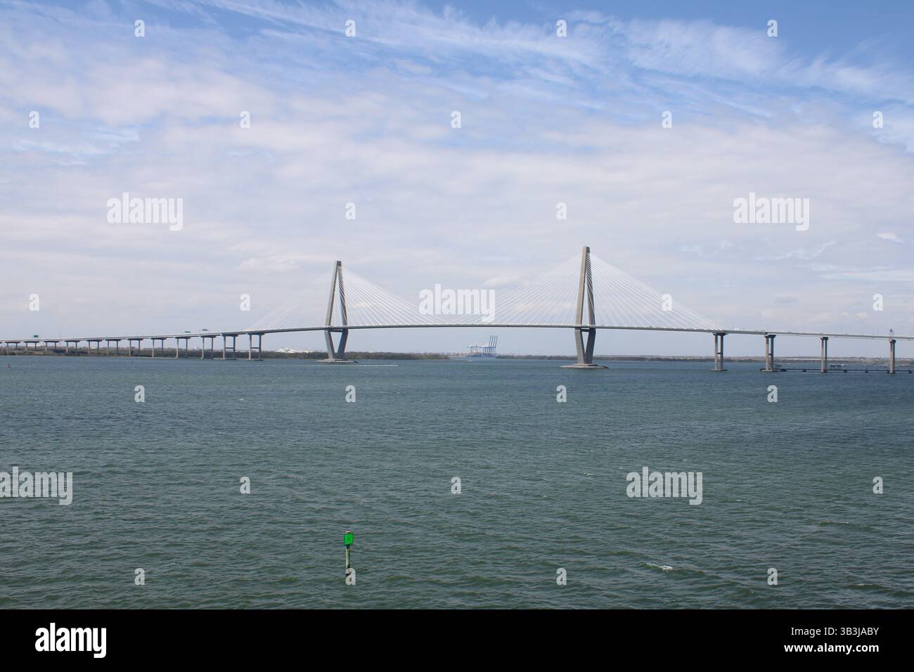 Arthur Ravenel Jr. Bridge, Charleston, SC Stockfoto