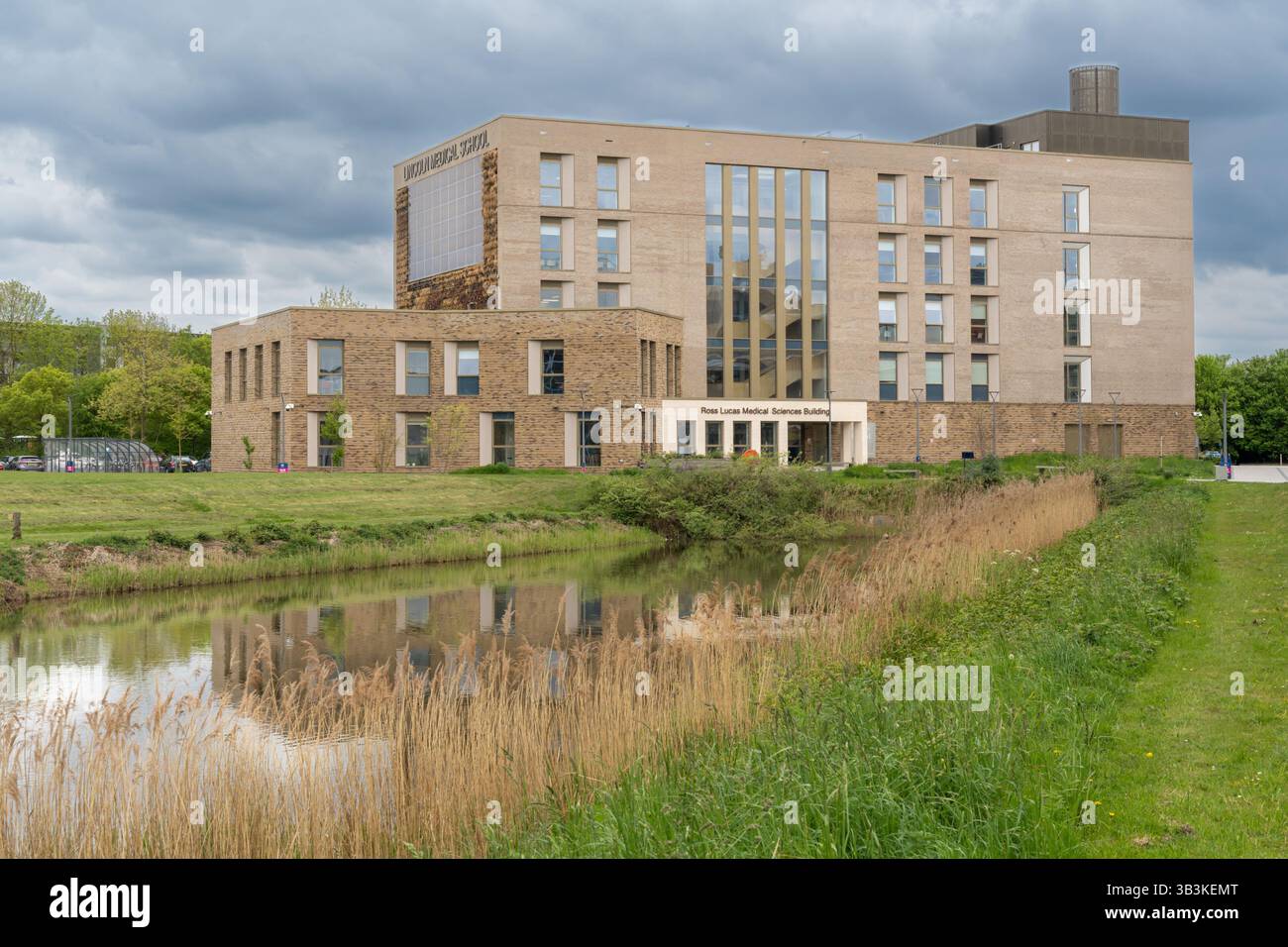 Ross Lucas Medical Sciences Building an der Lincoln University Stockfoto