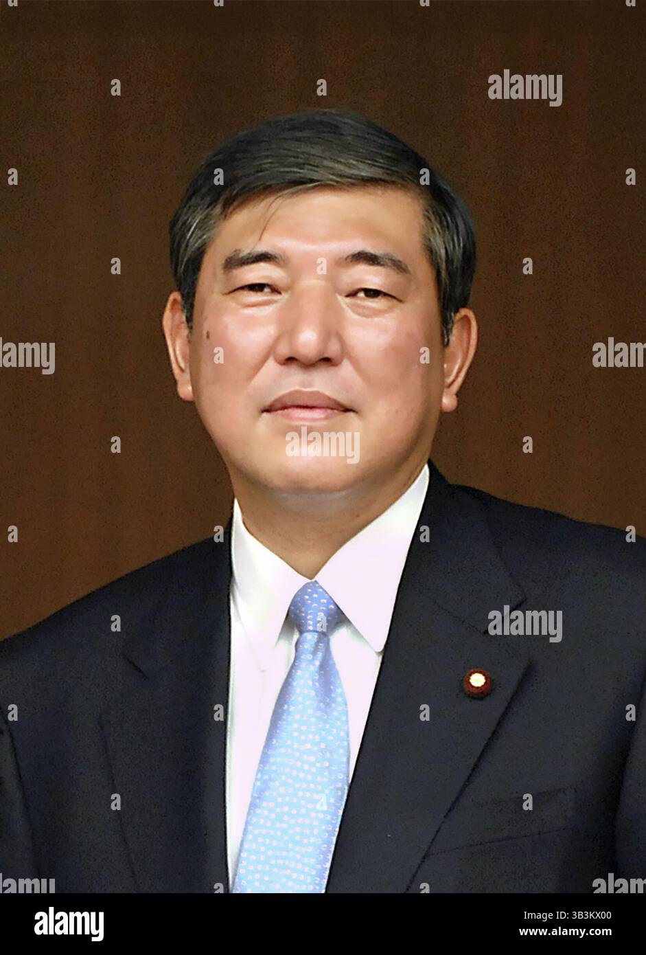 Shigeru Ishiba. Porträt des japanischen Premierministers Shigeru Ishiba (* 1957) im Jahr 2007 Stockfoto