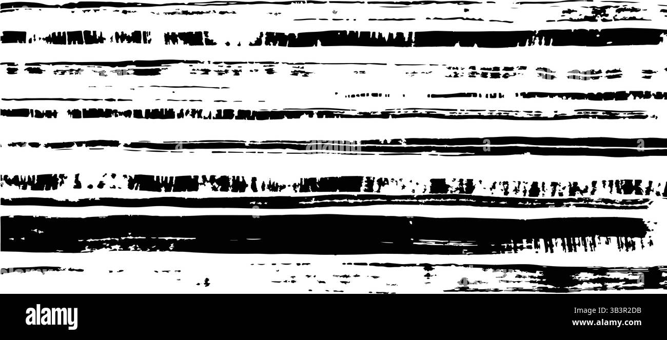 Professionelle Pinselset-Kollektion – Procreate Paint Pinsel, Digital Art Tools für Künstler und Designer Stock Vektor