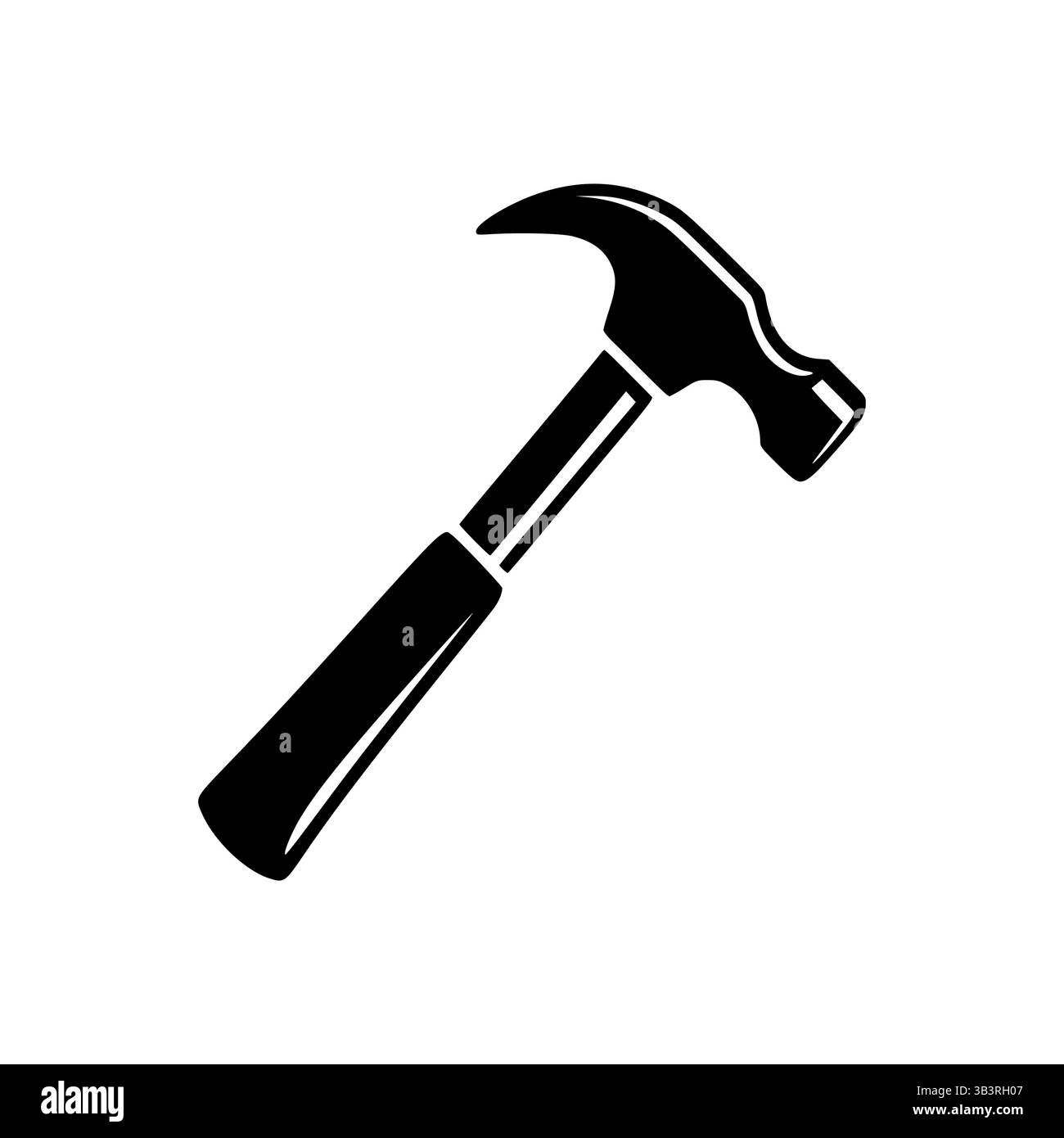 Hammer Werkzeugbau Zimmerei Baureparatur diy Stock Vektor