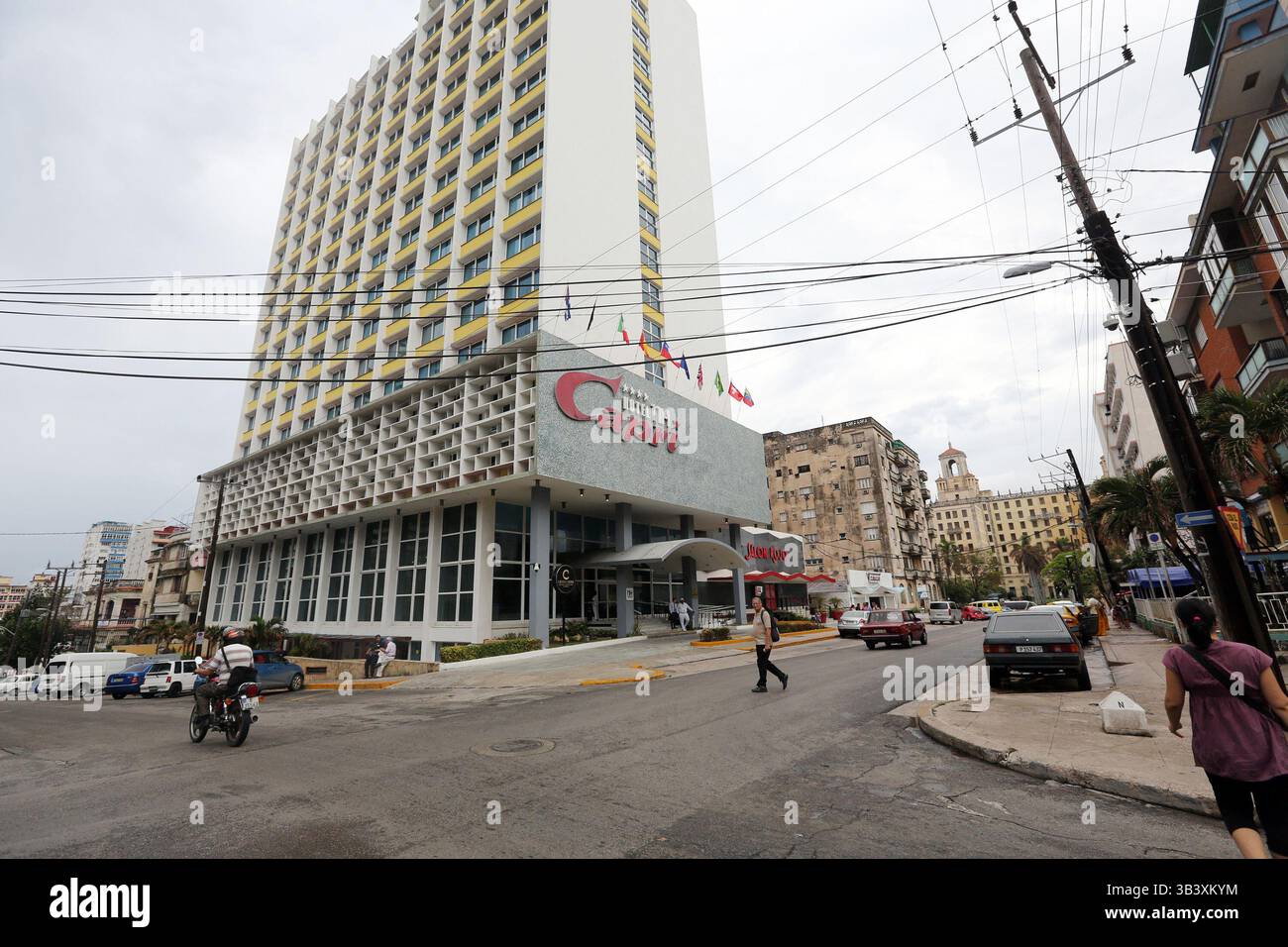 26. September 2017 - Havanna, JUNGE - das Außenministerium hat amerikanische Reisende vor einem Aufenthalt im Hotel Capri in Havanna gewarnt, einem der Orte, an denen es angeblich Angriffe gegeben hat. (Bild: © Emily Michot/TNS via ZUMA Wire) Stockfoto