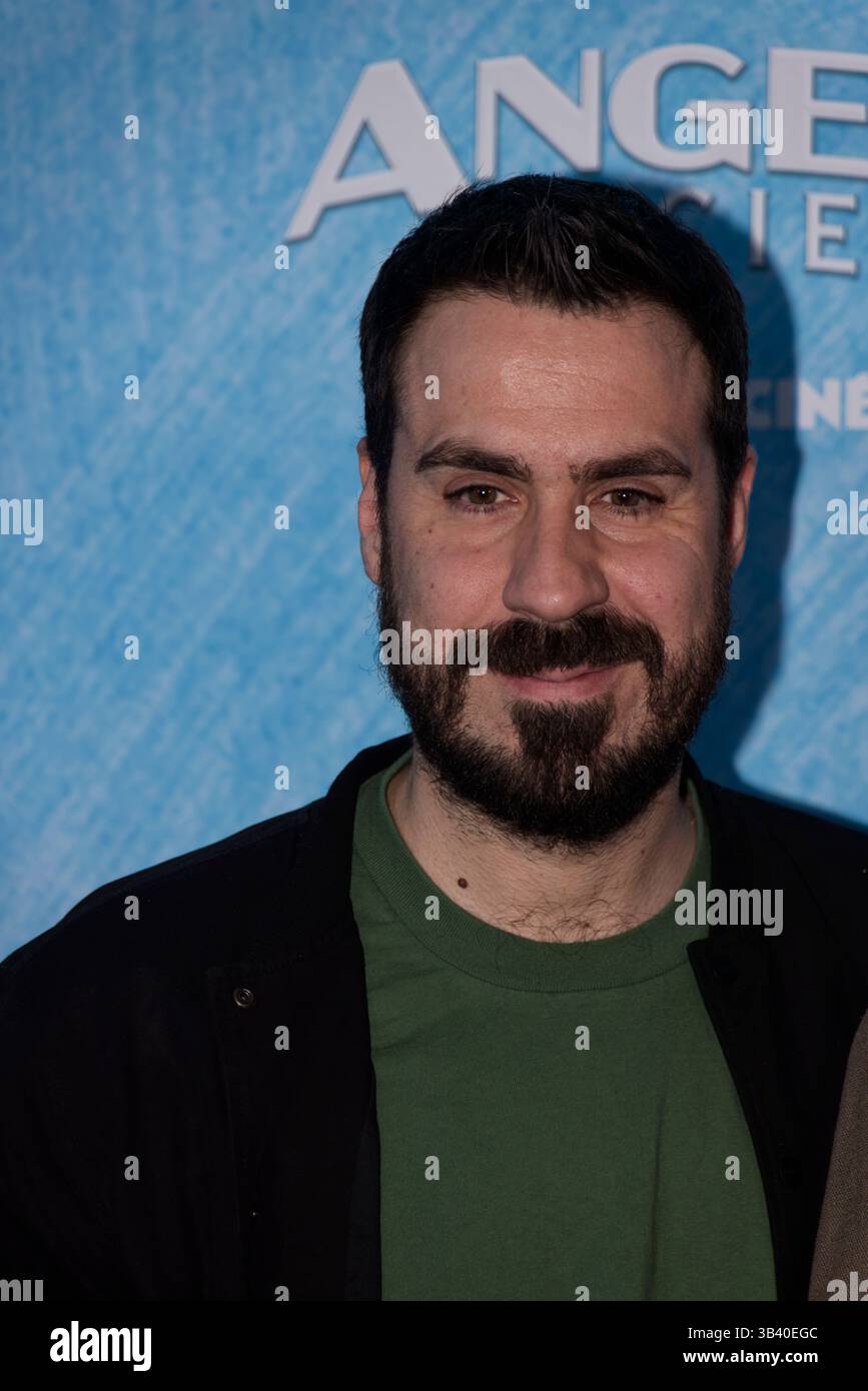 Paris, Frankreich. April 2025. Anges & Cie Premiere von Vladimir Rodionov im Pubicis-Kino am 29. April 2025 in Paris. Quelle: Bernard Menigault/Alamy Live News Stockfoto