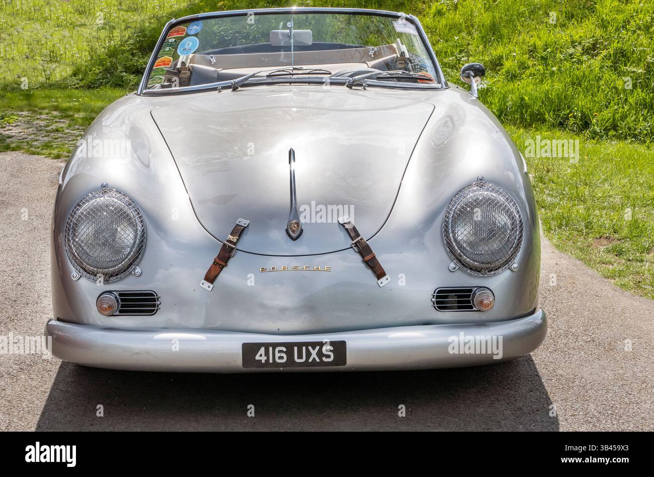 Porsche 356 Speedster beim Bicester Scramble Classic Car Event 4/25 Stockfoto