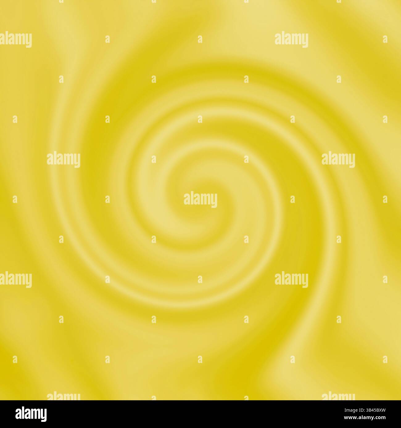 Abstrakter quadratischer goldener Farbhintergrund: Illustration des flüssigen Farbwirbels Stockfoto