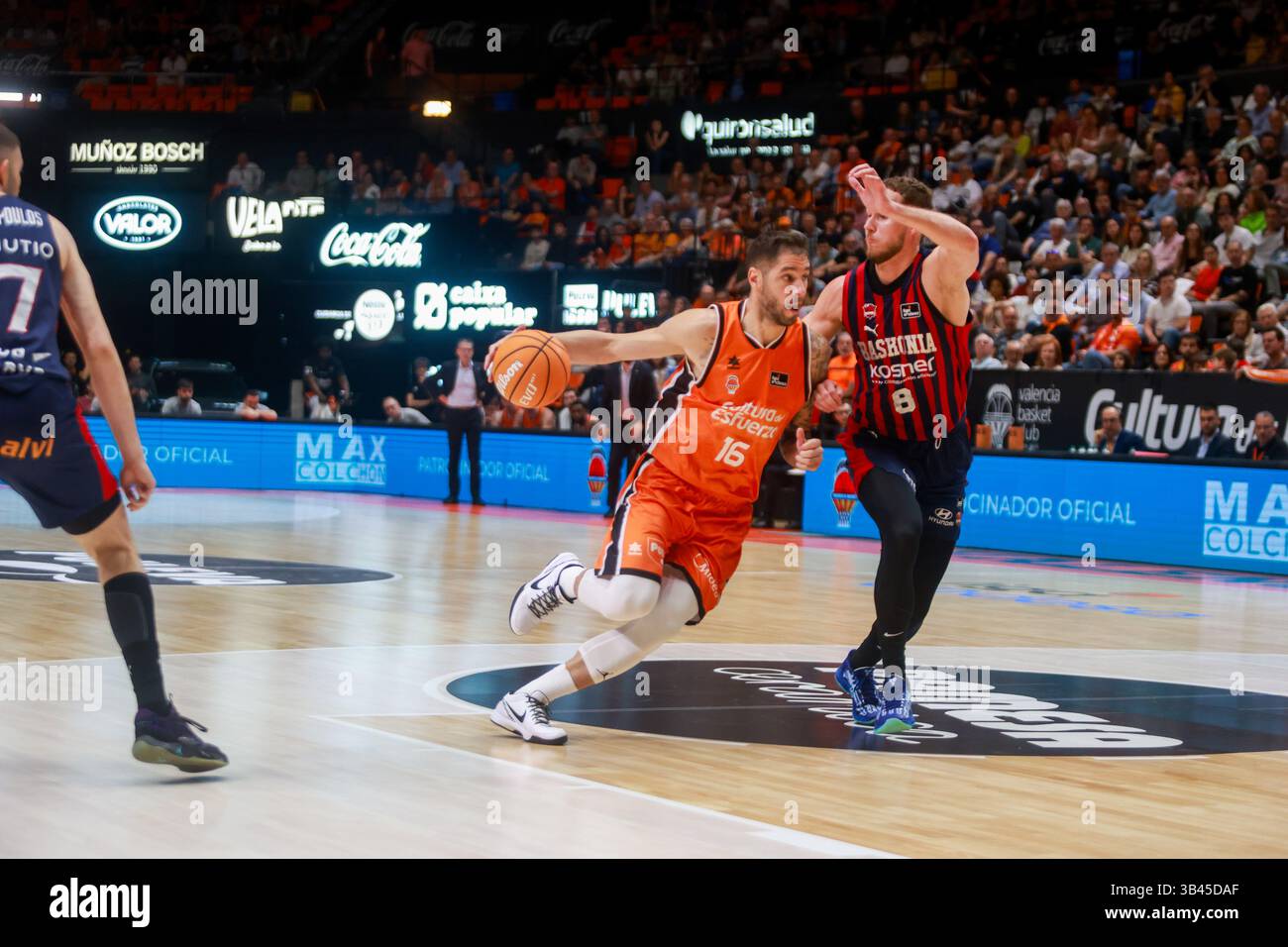 Stefan Jovic von valencia Basket Stockfoto