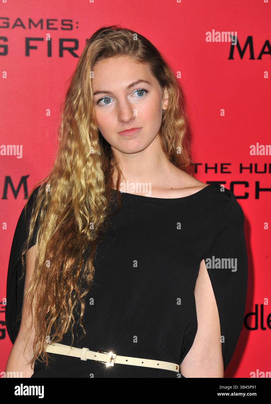 Luca Bella Facinelli bei der Premiere von „The Hunger Games: Catching Fire“ im Nokia Theatre L.A. Live in Los Angeles, Kalifornien – 18. November 2013 Stockfoto
