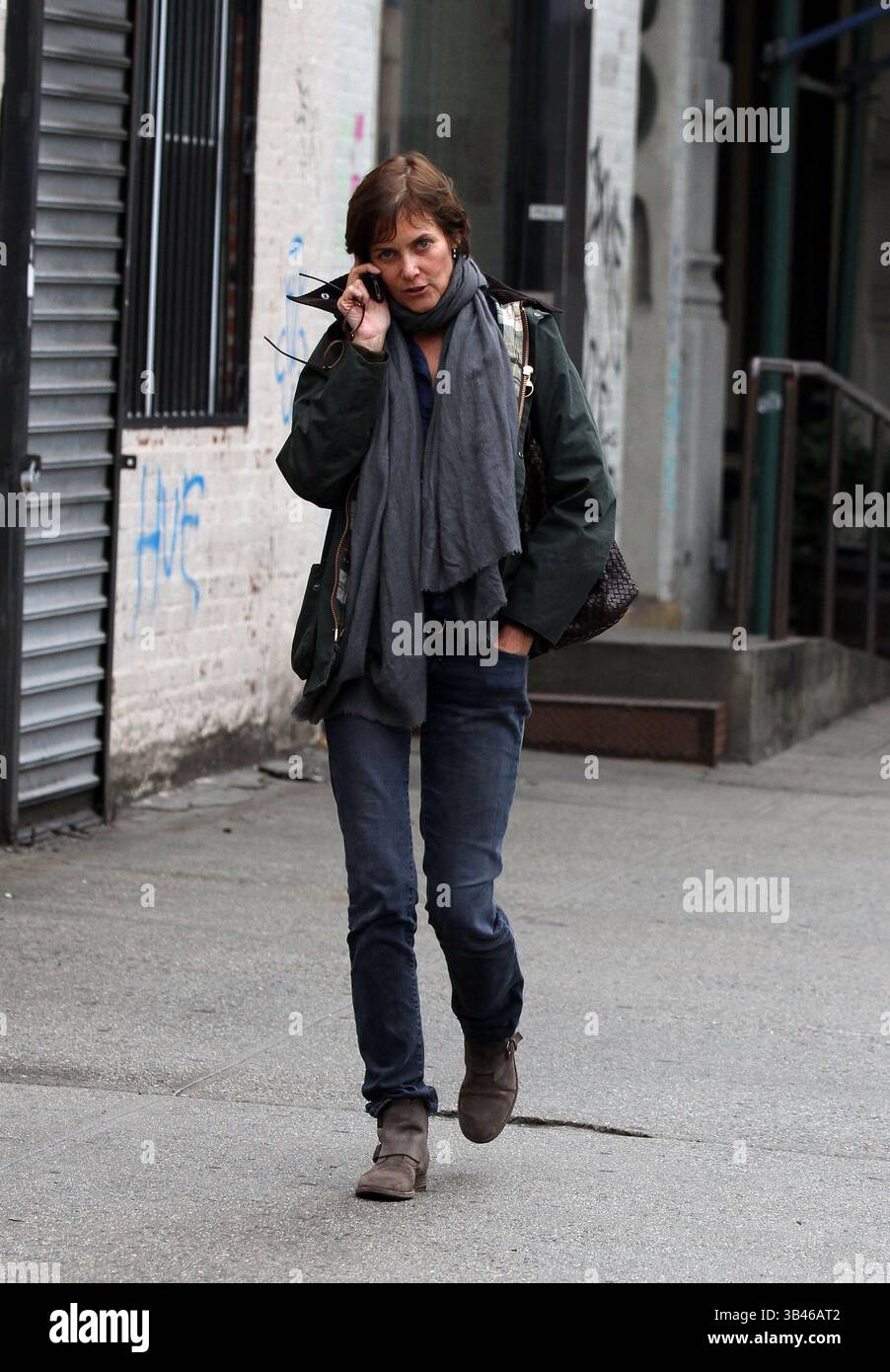 Carey Lowell in New York City - 27. Februar 2013 Stockfoto