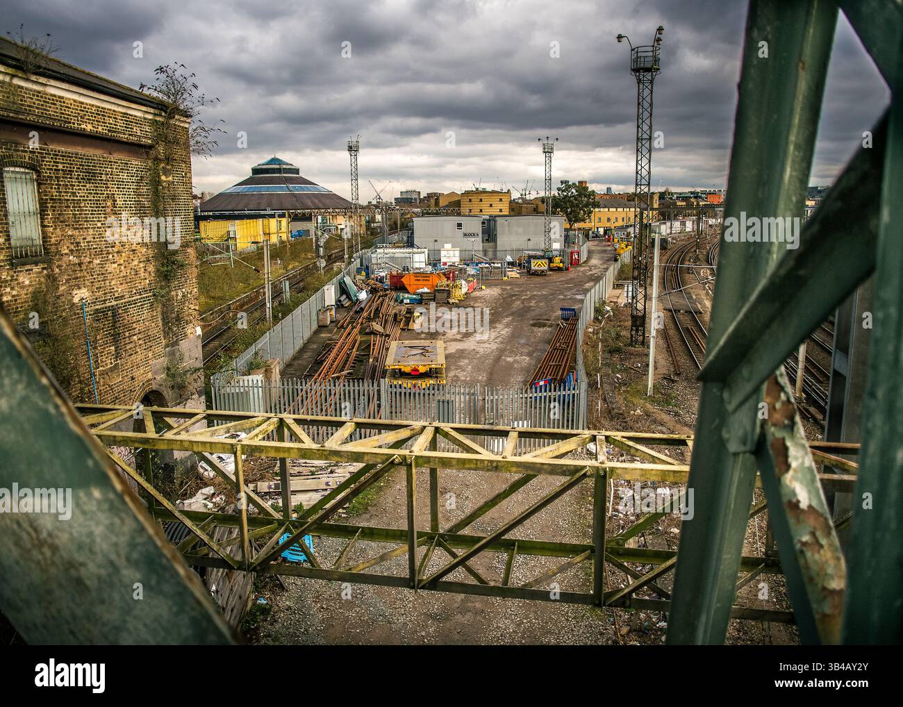 Kreidefarm Roundhouse, Camden Roundhouse Stockfoto