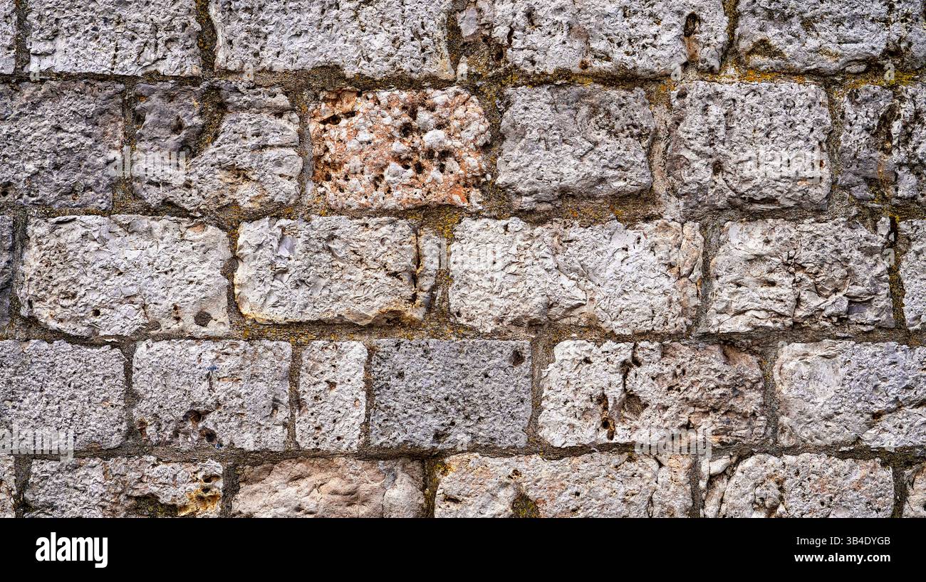 Strukturiertes Hintergrunddesign Mit Natursteinwand Stockfoto