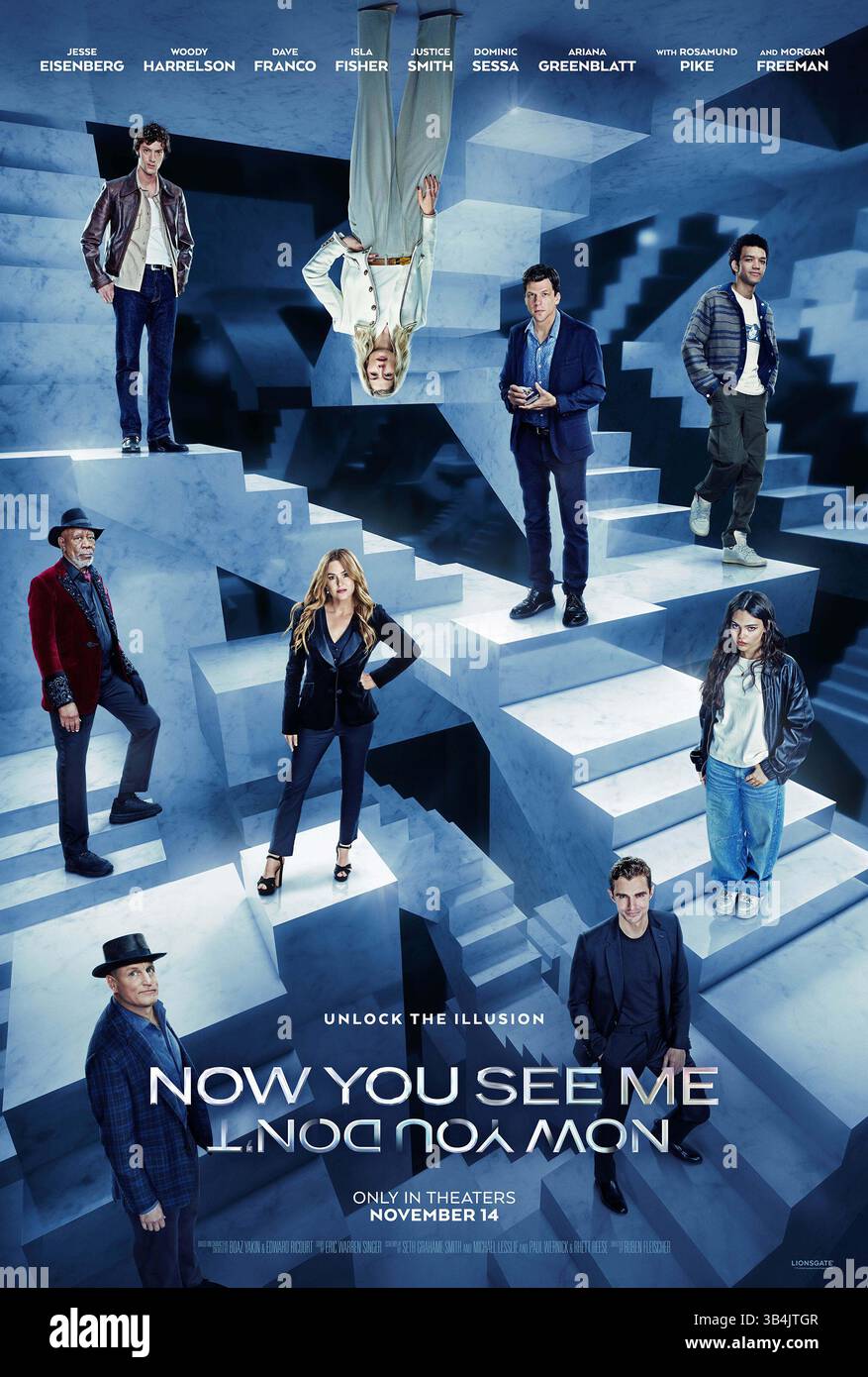Jetzt Siehst Du Mich... Now You Don't (2025)POSTER *Filmstill - nur für redaktionelle Verwendung* siehe spezielle Anweisungen. CAP/TFS-Bild, das von Capital Pictures bereitgestellt wird Stockfoto
