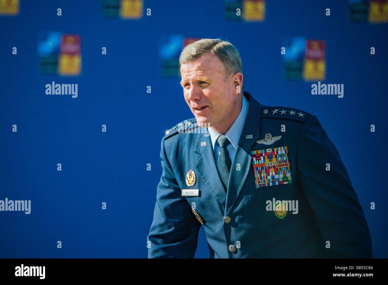 30. Juni 2022, Madrid, Spanien: Tod D. Wolters, General Commander of United States European Command und NATO Supreme Allied Commander Europe, beim NATO-Gipfel in Madrid, Spanien. (Foto: © Celestino Arce Lavin/ZUMA Press Wire) Stockfoto