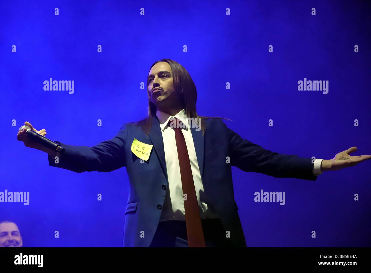 Musikkonzert - 1 maggio A Taranto Tommy Cash. Während 1 maggio a Taranto, Musikkonzert in Taranto, Italien, 1. Mai 2025 Taranto Parco Archeologico delle Mura Greche Italien Copyright: XGiuseppexLevax/xLiveMediax LPM 1841668 Stockfoto