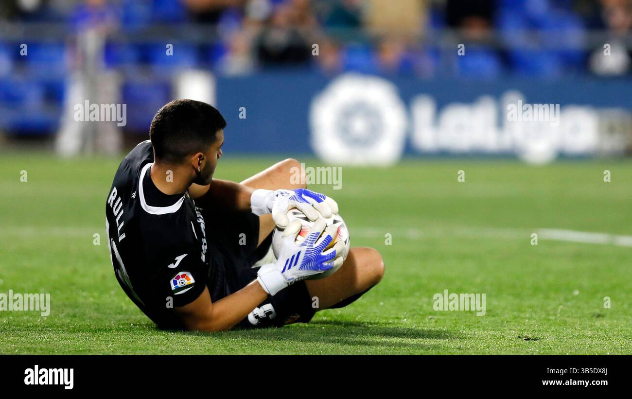 April 2022, Madrid, Barcelona, Spanien: Während des Liga-Spiels zwischen Getafe CF und Villarreal CF im Coliseo Alfonso Perein Madrid, Spanien (Bild: © Apo Caballero/DAX via ZUMA Press Wire) Stockfoto