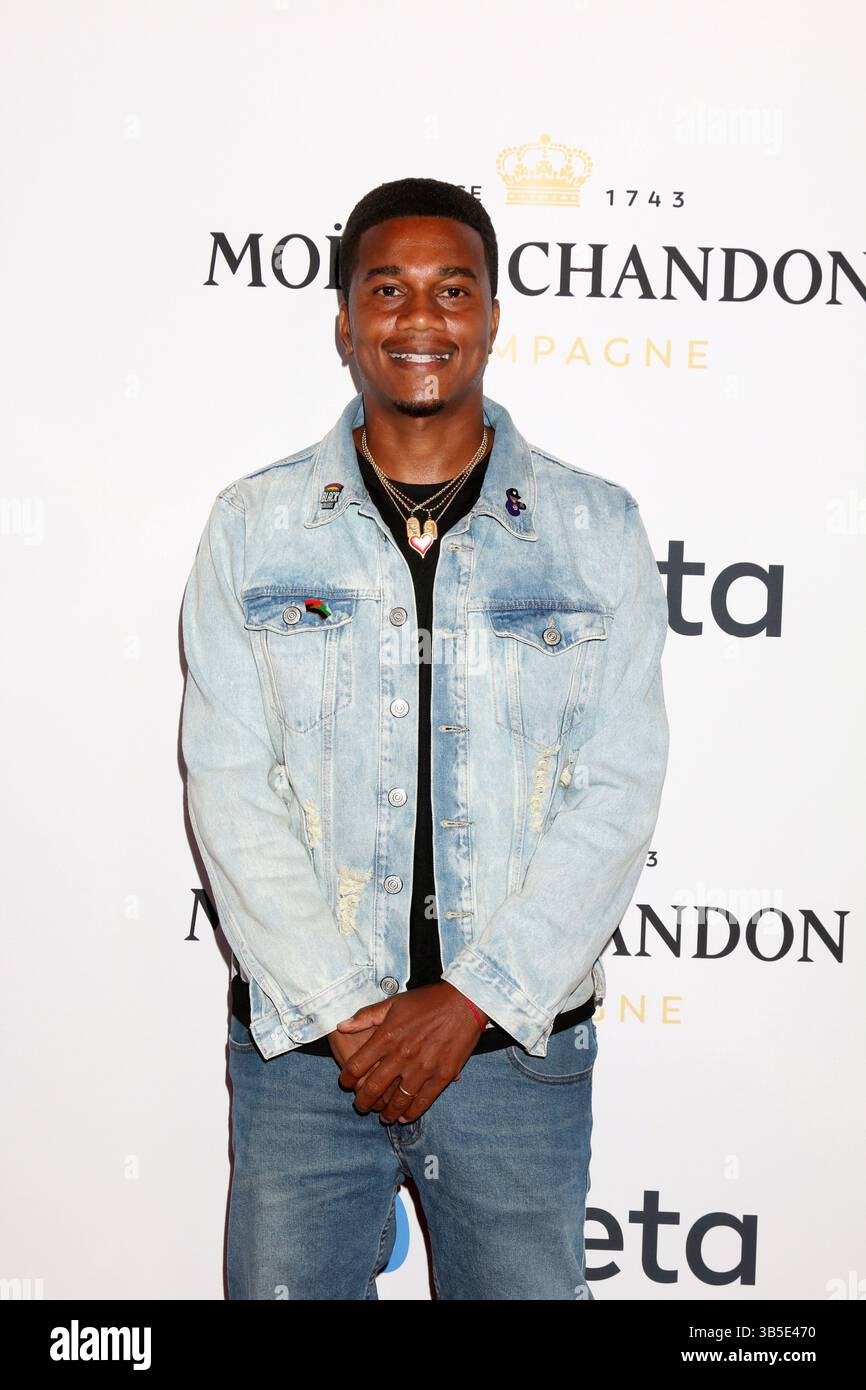März 2022, Los Angeles, CA, USA: LOS ANGELES - 26. März: Cory Hardrict beim Influencers Brunch im SLS Hotel am 26. März 2022 in Los Angeles, CA (Kreditbild: © Kathy Hutchins Via ZUMA Press Wire) Stockfoto