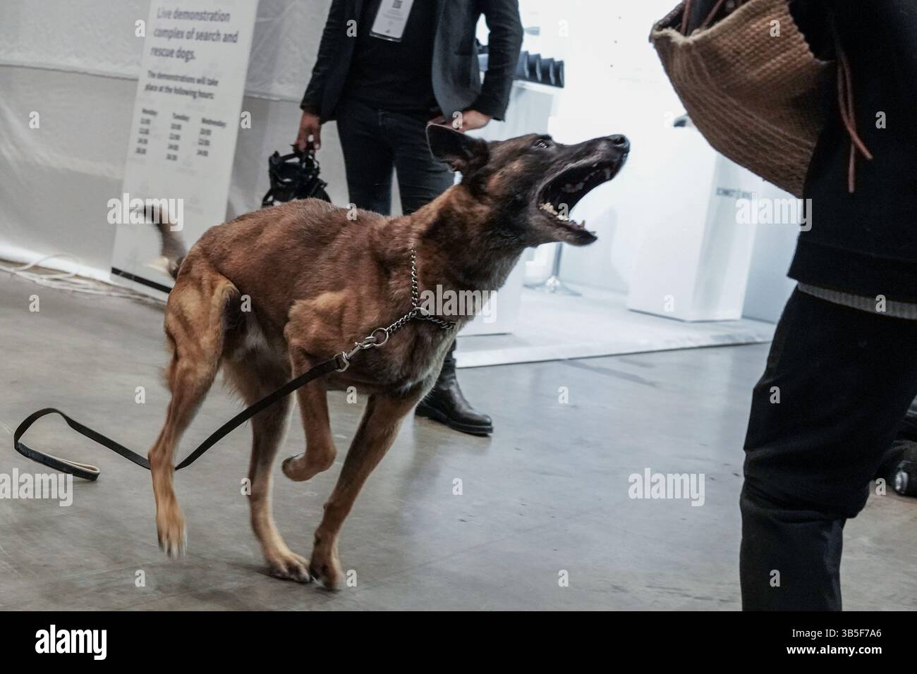 22. März 2022, Tel Aviv, Israel: Die israelische Internationale Sicherheits- und Verteidigungs-Ausstellung eröffnet auf der EXPO Tel Aviv und beleuchtet Ausrüstung und Technologien für Verteidigung, Landsicherheit, Megaereignisschutz, Cybersicherheit, Nachrichtendienste und Terrorismusbekämpfung. Das ISDEF beherbergt über 300 ausstellende Unternehmen und wird von 10.000 Besuchern und 50 Delegationen besucht, darunter Erstbesucher aus den Golfstaaten und Marokko. Die Ausstellung wird von Ländern verstärkt, die sich darauf vorbereiten, die Verteidigungsbudgets nach dem Krieg in der Ukraine und vielleicht einer neuen Weltordnung zu erhöhen. (Bild: © Nir Alon/ZUMA Press Stockfoto