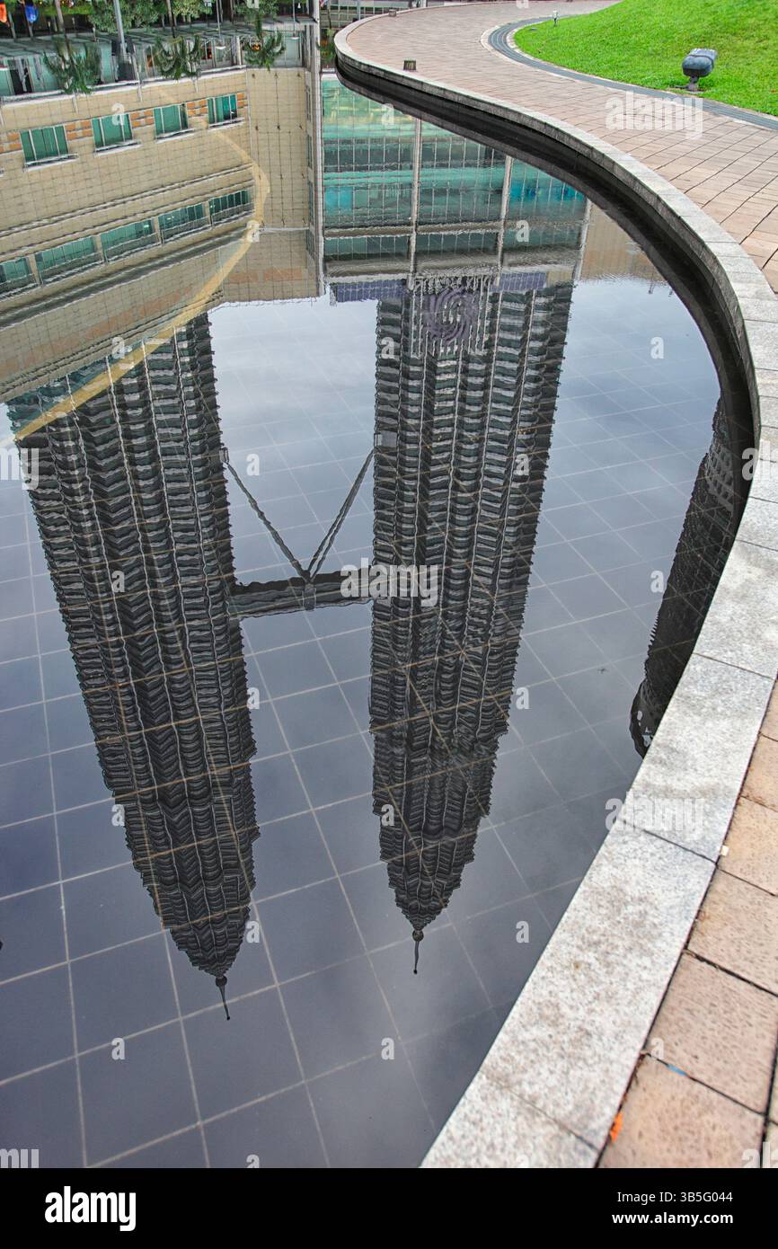 Malaysia, Kuala Lumpur, Petronas Twin Towers Stockfoto