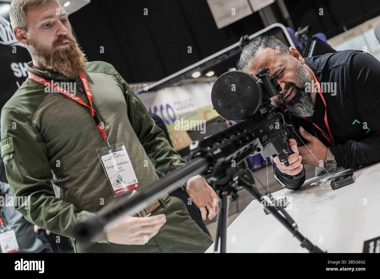 22. März 2022, Tel Aviv, Israel: Israelâ Internationale Sicherheits- und Verteidigungs-Ausstellung eröffnet auf der EXPO Tel Aviv und beleuchtet Ausrüstung und Technologien für Verteidigung, Landsicherheit, Megaereignisschutz, Cybersicherheit, Nachrichtendienste und Terrorismusbekämpfung. Das ISDEF beherbergt über 300 ausstellende Unternehmen und wird von 10.000 Besuchern und 50 Delegationen besucht, darunter Erstbesucher aus den Golfstaaten und Marokko. Die Ausstellung wird von Ländern verstärkt, die sich darauf vorbereiten, die Verteidigungsbudgets nach dem Krieg in der Ukraine und vielleicht einer neuen Weltordnung zu erhöhen. (Bild: © Nir Alon/ZUMA Pre Stockfoto