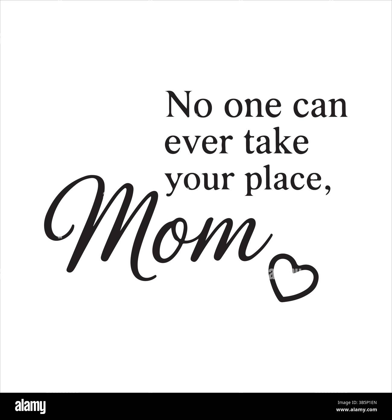 Muttertag-svg-Design Stock Vektor