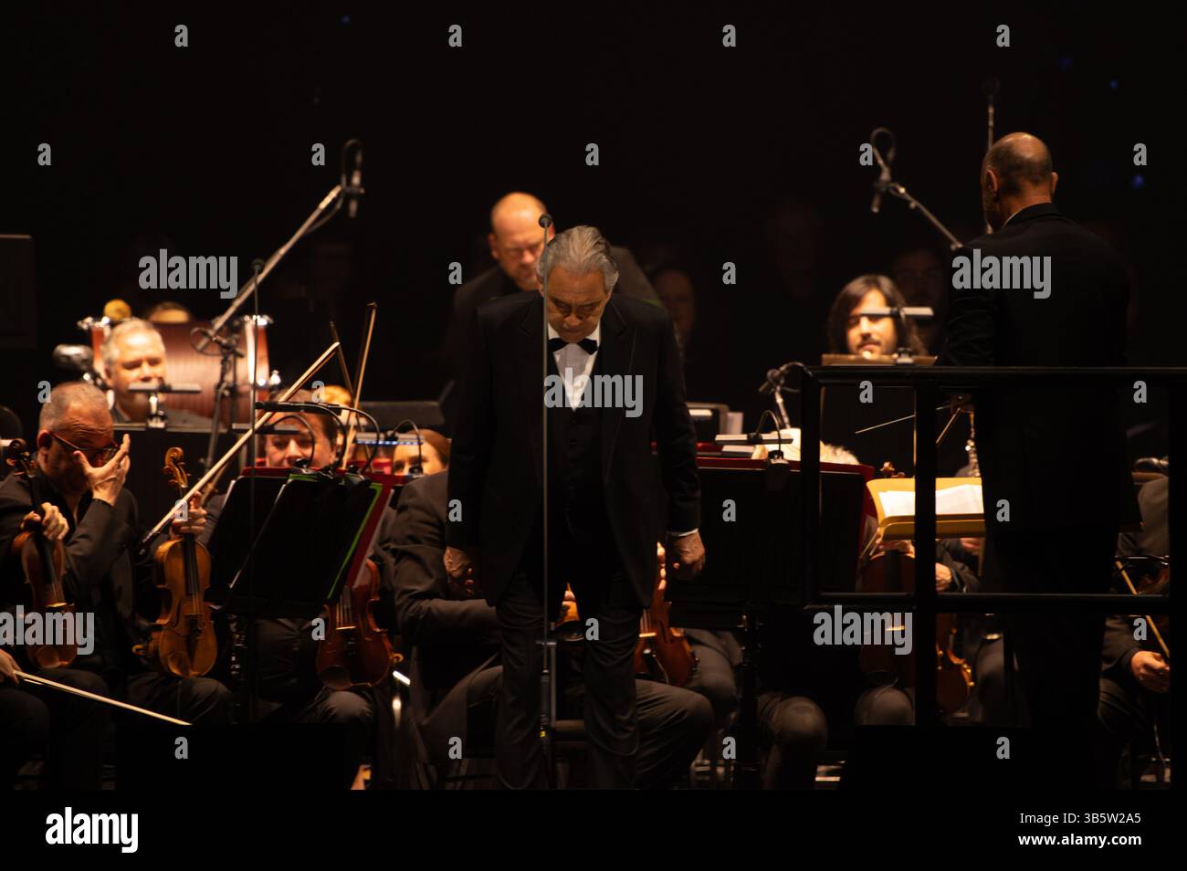 London, England. Mai 2025. Andrea Bocelli tritt für einen zweiten Abend in der O2 Arena auf. Cristina Massei/Alamy Live News Stockfoto