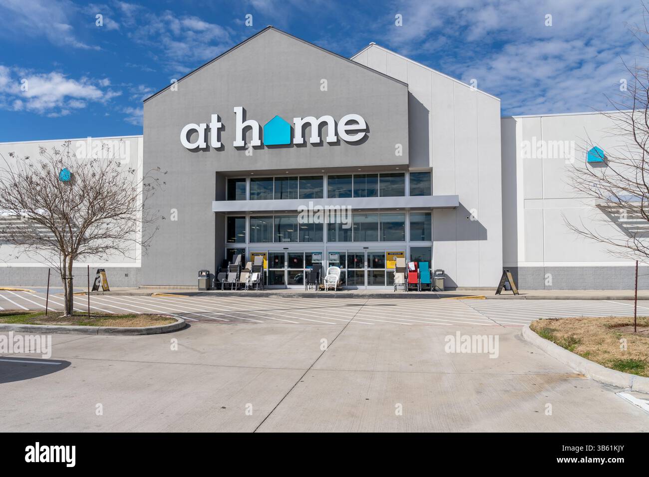 Ein at Home Store in Pearland, Texas, USA Stockfoto